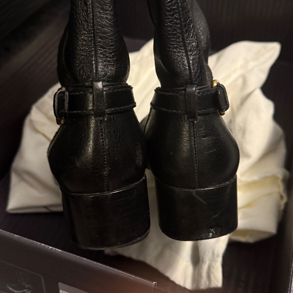 Prada authentic black pull on boots 38.5 - Picture 9 of 16